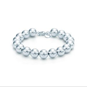Tiffany 10mm ball bracelet 7.5 inch